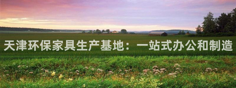 杏耀官网登录：天津环保家具生产基地：一站式办公和制造